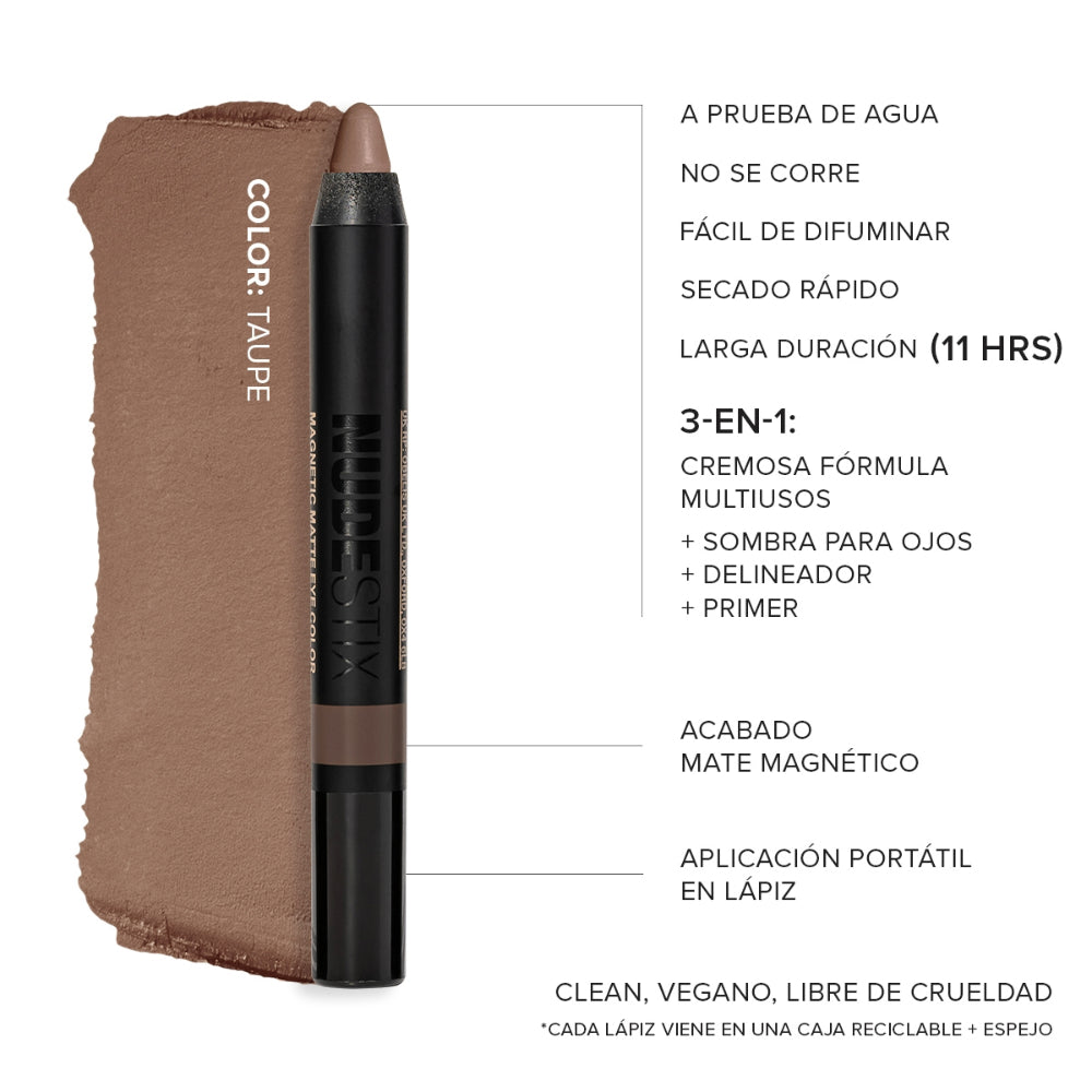 MAGNETIC MATTE EYE COLOR-MAGNETIC MATTE EYE COLOR - TAUPE