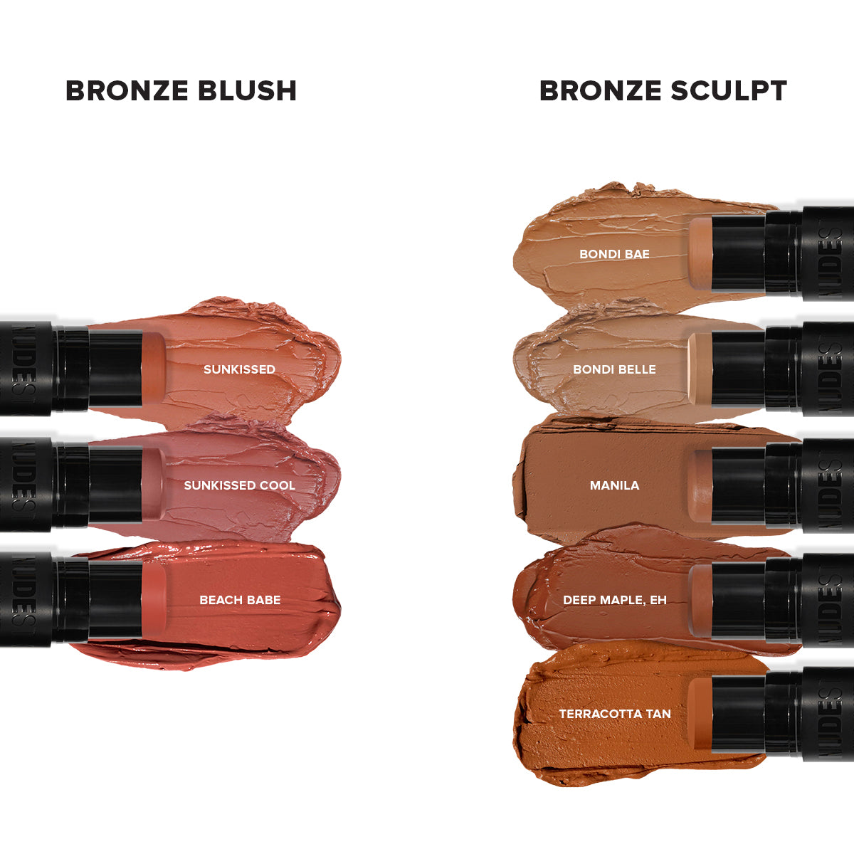 Nudies Matte Bronze Beach Babe