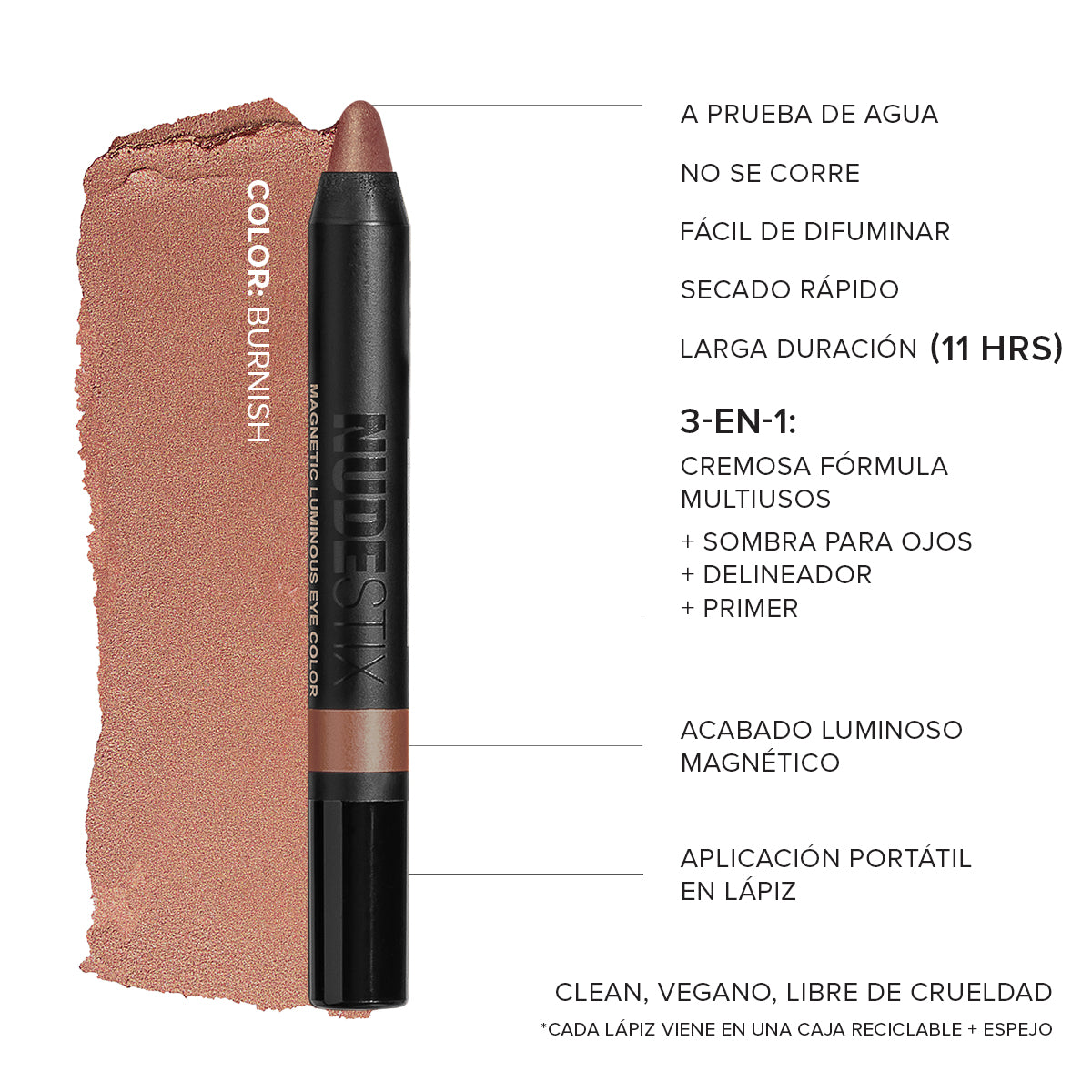 MAGNETIC LUMINOUS EYE COLOR-MAGNETIC LUMINOUS EYE COLOR - BURNISH