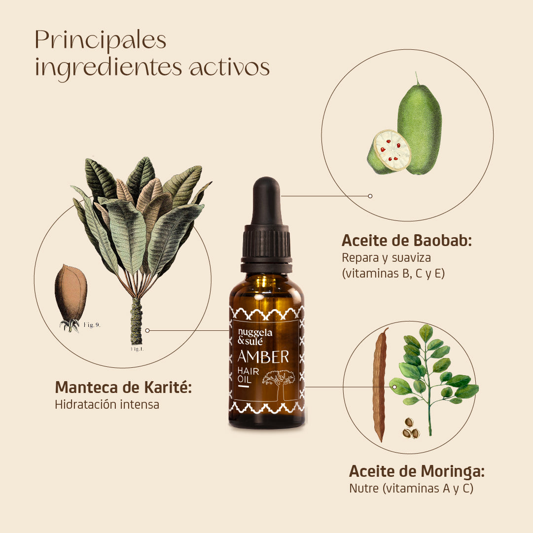 Amber Hair Oil