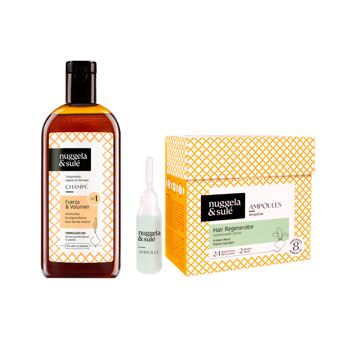 KIT SHAMPOO N1 + AMPOLLAS REGENERADORAS