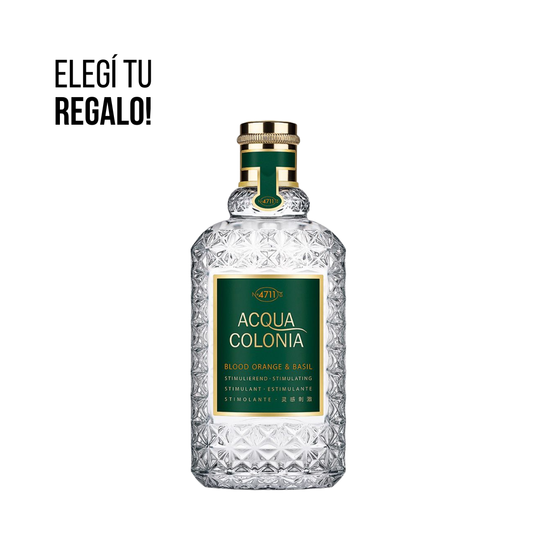 ACQUA COLONIA NARANJA Y ALBAHACA EDC 170 ml