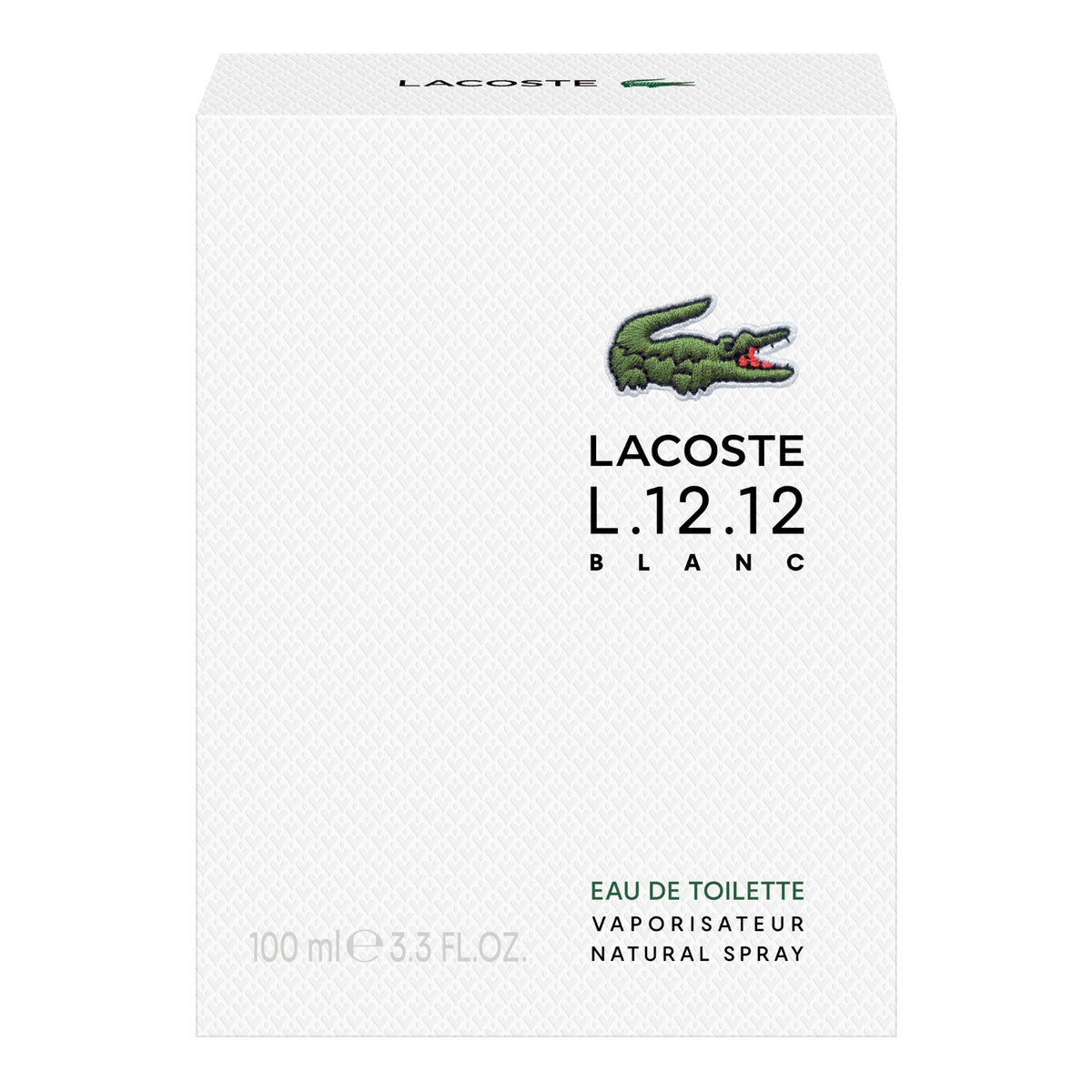 PERFUME LACOSTE L1212 BLANC EAU FRAICHE EDT - 100ML