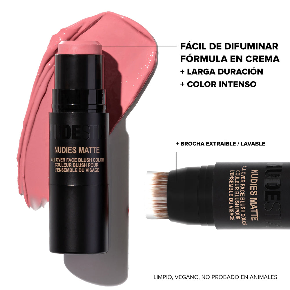 NUDIES MATTE BLUSH-NUDIES MATTE BLUSH - NAUGHTY N' SPICE